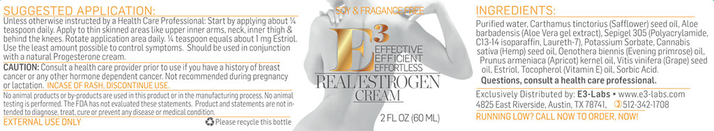 E3 Real Estrogen Cream